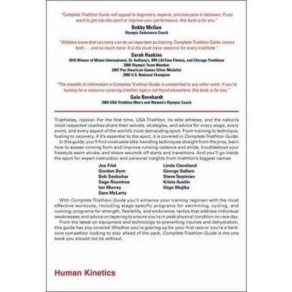 USED-Complete Triathlon Guide by USA Triathlon (Paperback)