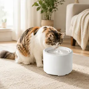 3L Large Capacity Pet Water Fountain, Low Noise, BPA-Free, Fresh Running Water Bowl for Cats, Dogs & Small Pets