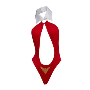 Anime Vampirella cosplay Costume The Vampire Queen of Hell Costume Vampirella Sexy Red Bikini Outfits