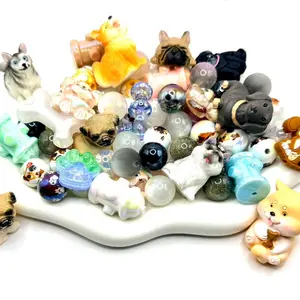 (NEW) Good Boy; Resin and Acrylic Beads & Charms Mix for DIY Beaded Pens Keychains Phone Chains Sun Catcher Car Hanger and Other DIY Jewelry Accessories Crafts or Projects Colorful Beadable
