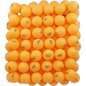 100 Counts 3- Orange Practice Ping Pong Balls  Table Tennis Balls