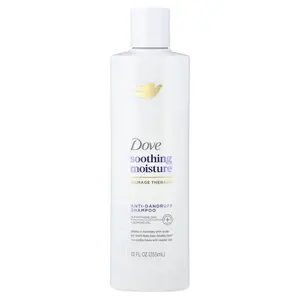 Dove Anti-Dandruff Shampoo, Soothing Moisture, 12 fl oz (355 ml)