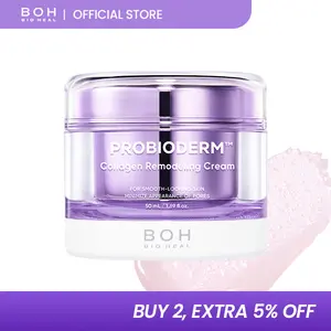 BIOHEAL BOH Probioderm™ Collagen Remodeling Cream 1.69 fl oz (50 ml) | Pore Tightening Cream with 150,000 Collagen Capsules for Firmness & Smooth Texture | Lightweight Moisturizer for Flawless Skin Gentle Moisture
