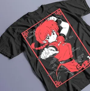 Ranma 1/2 T-shirt, Shampoo, RumikoTakahashi, Funny Gift Tee, Kawaii, All Size,, Fun Graphics, Cool Colors, Brighten Up Your Look