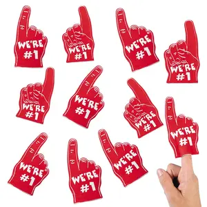 Bulk 300 Pc. Mini Team Spirit Red #1 Foam Fingers