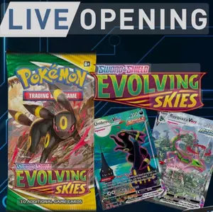 Evolving Skies Booster Pack x1 - Rip Live