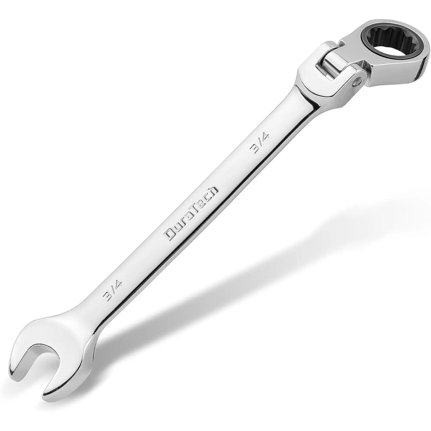 3/4" Flex- Ratcheting Combination Wrench, SAE, 72-, CR-V Steel