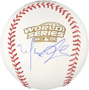 Manny Ramirez Boston Red Sox Autographed 2004 World Series Logo Baseball - Fanatics Authentic Certified