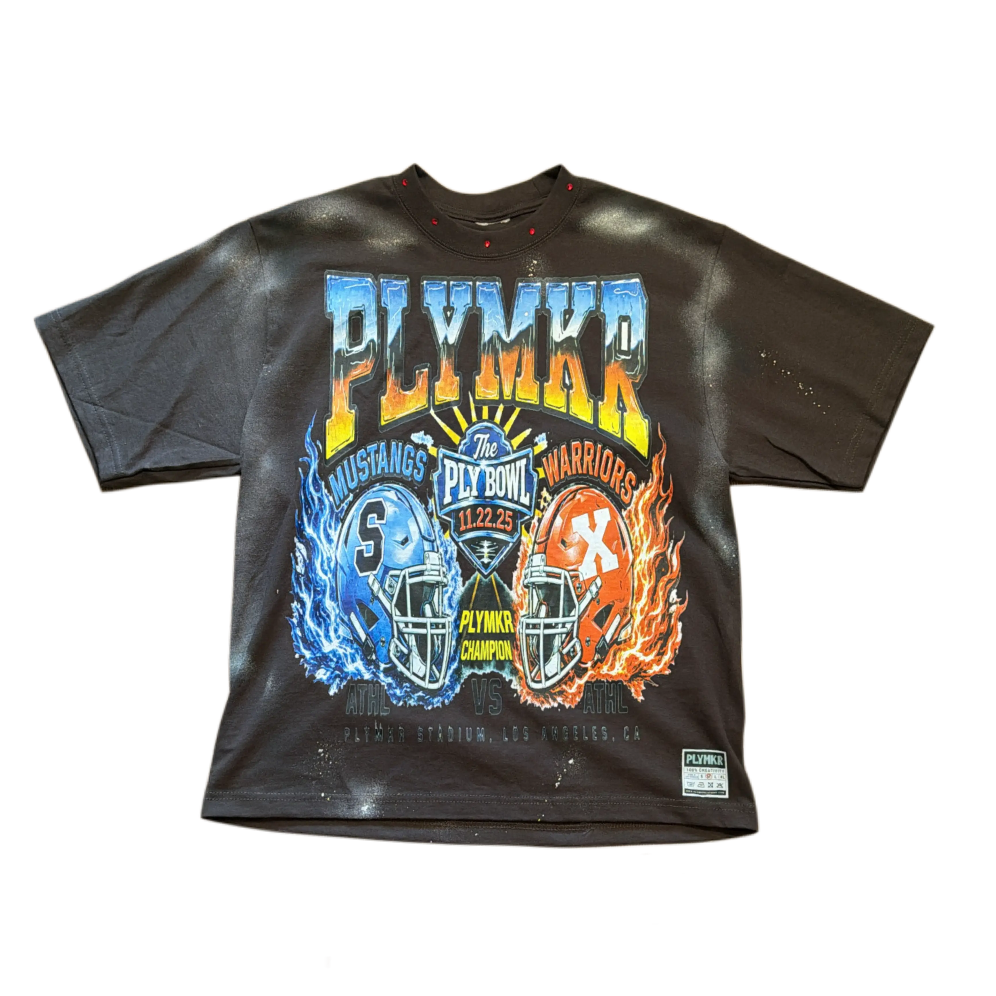 Mustangs Vs Warriors Rivarly Tee