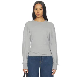 Lovers and Friends Ebba Sweater in Heathery Grey