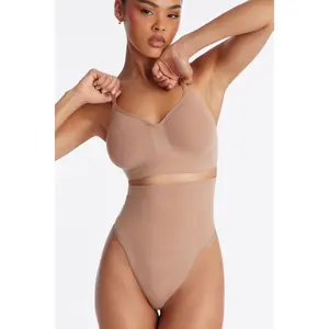 Nova Sculpt Seamless Strong Compression Bralette - Nude