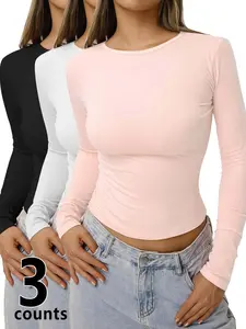 Women's Long Sleeve Home Clothes Set, Fitted Warm and Comfortable, Fashionable Casual Wear for Indoor and Outdoor Use, Fall & Winter