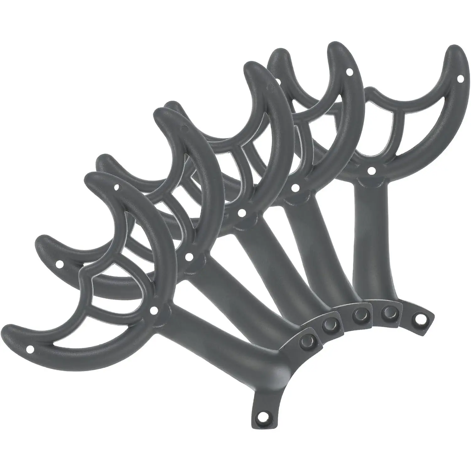 Ceiling Fan Blades Arms Replacement 5 Pcs 52" Fan Blade Replacement Parts Mounting Bracket Kit for Replacing Worn Fan Blades Grey