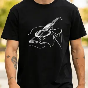 Men's Oversized Fashion Graphic Tee Comfort Soft Short Sleeve T- ShirtMen's Black Optical Illusion Vortex Tunnel Graphic T- Shirt- 3D Illusion White Spiral Print Crew Neck Short Sleeve Casual Summer.png