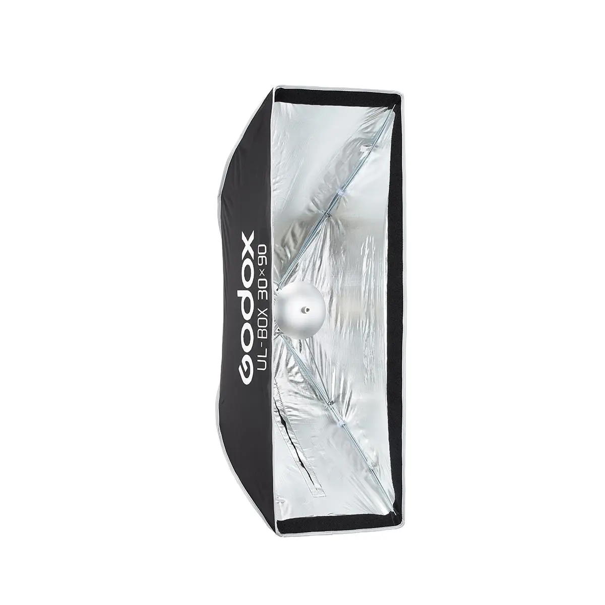 Godox New Strip Softbox with Bowens Mount, Deflector Plate, Included Grids, Quick Open-Close Function for Photographers (11.8x35.4in)
