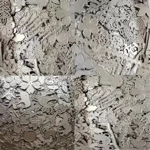 Yooma Metal Cutting Dies, 20 Styles Randomly, Featuring Small Flowers, Leaves, Birds, Small Animals, and Plants, Designed for Use with A Paper Crafting Embossing Machine To Create DIY Scrapbook Templates, Album Paper, and Card-making Dies.