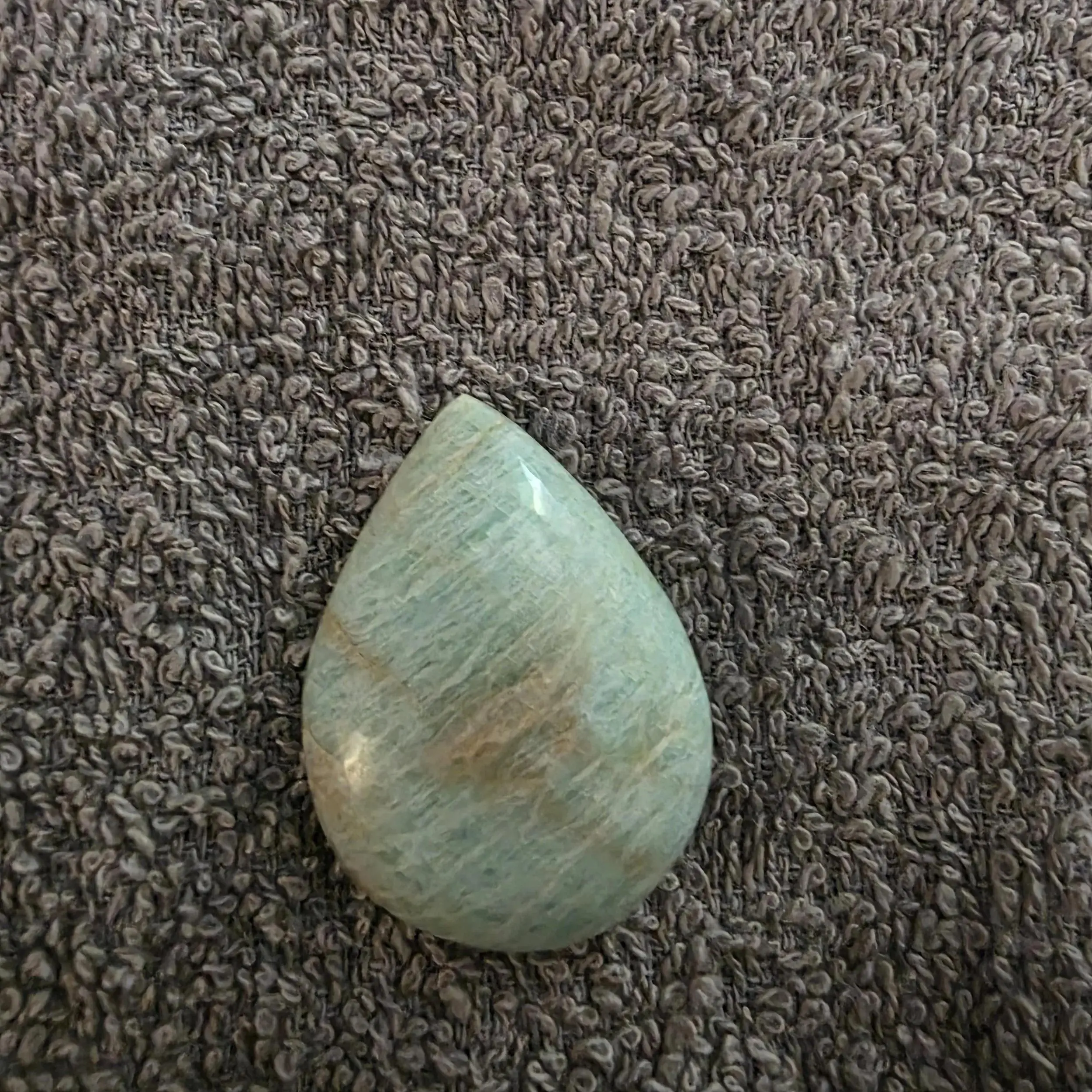 Teardrop Amazonite Cabochon
