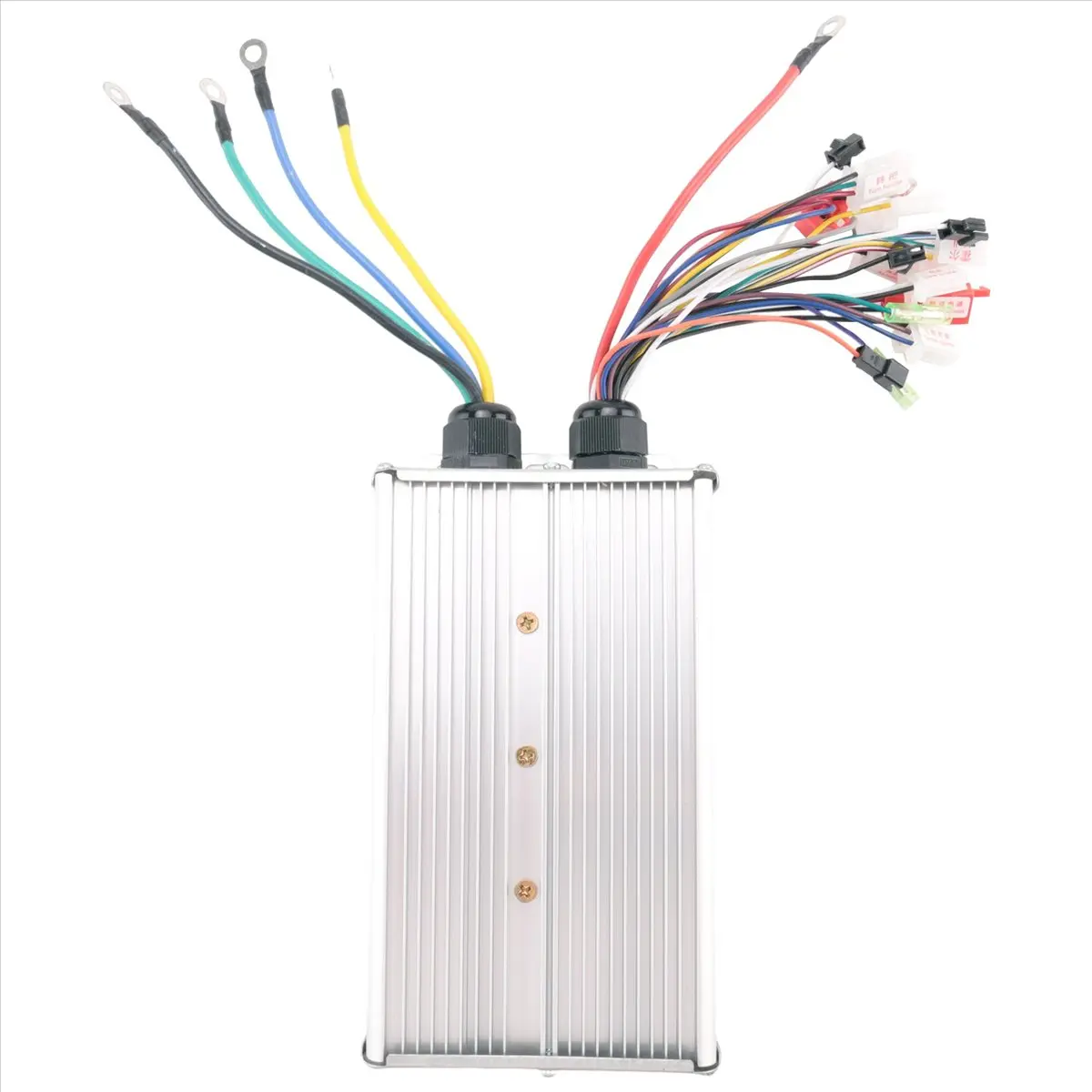 3000W Model Intelligent Aluminium Alloy Brushless E-Bike & Electric Scooter Controller Unit, 48V-84V, Universal Fit, Max 80A Load, Better Heat Dissipation, Tire Noise Elimination, High Reliability, Strong Climb, High Inductance Accuracy, Brushless Motor C