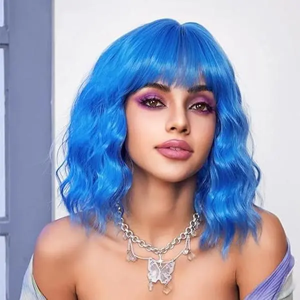 Pony @ Polly Rainbow Wig Colorful Cosplay Wig Colorful Wig M  display picture 3