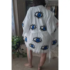 Evil Eye Kaftan Kimono