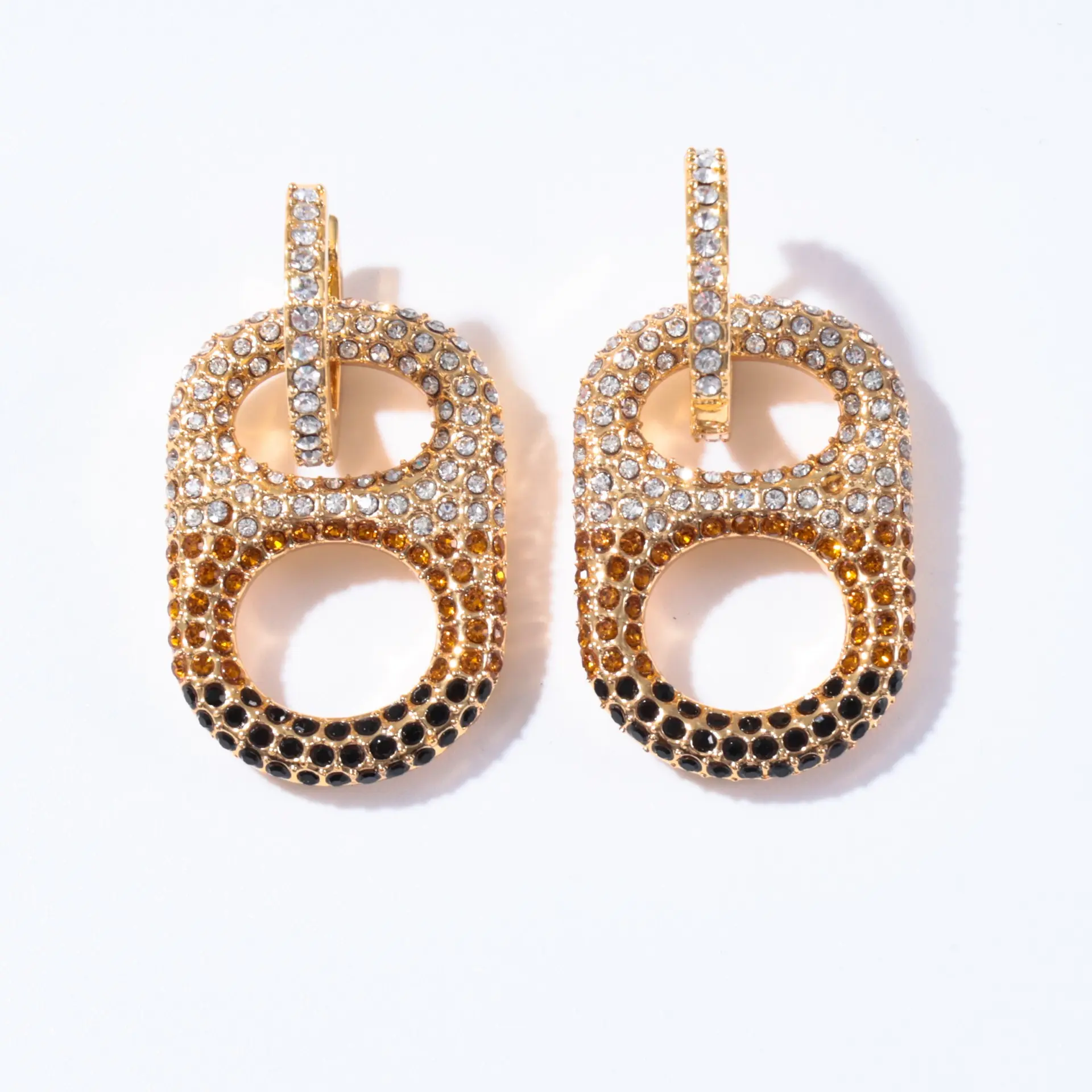 Coastal Ember Ombre Signature Pop Tab Earrings