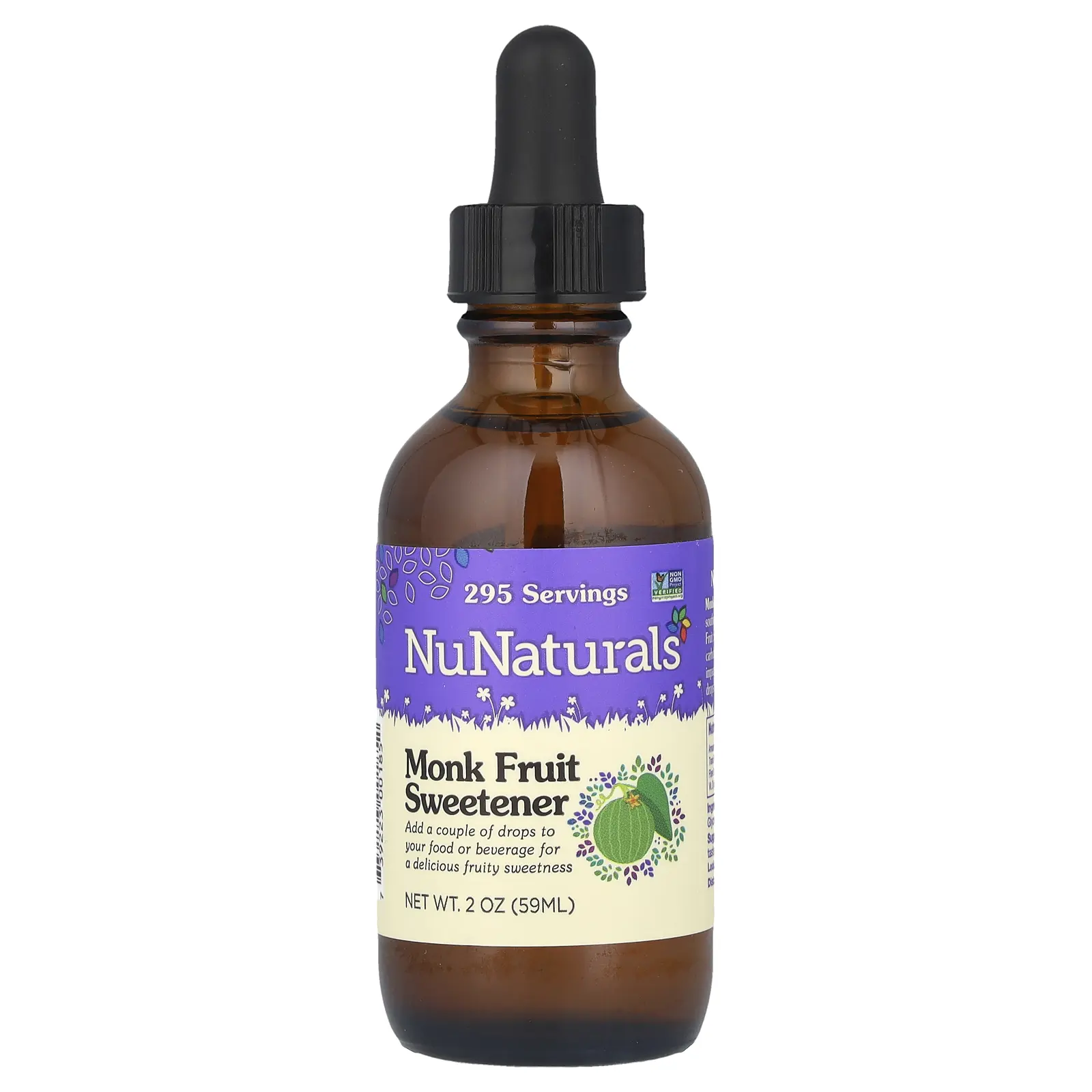 NuNaturals Monk Fruit Sweetener, 2 oz (59 ml) NuNaturals Monk Fruit Sweetener, 2 oz (59 ml)