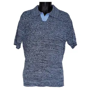 Lavane V-Neck Shirt # 2604 Blue