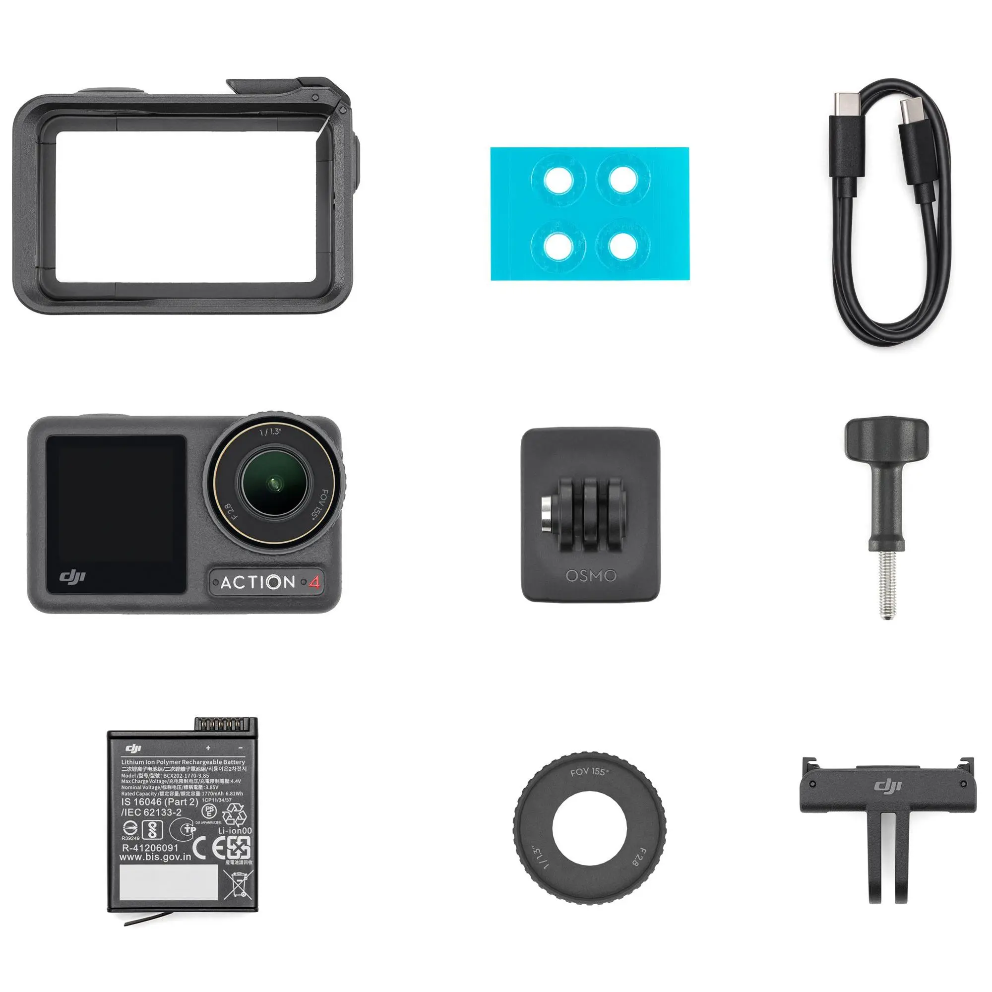 DJI Osmo Action 4 Standard Combo Camera