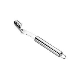 3pcs Stainless Steel Chili Seed Remover, Bitter Gourd Core Remover, Creative Kitchen Tool, Home Use Seed Picker, Easy-To-Use Vegetable Slicer