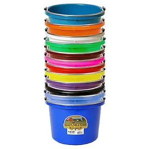 Miller Little Giant DuraFlex Plastic Pail round