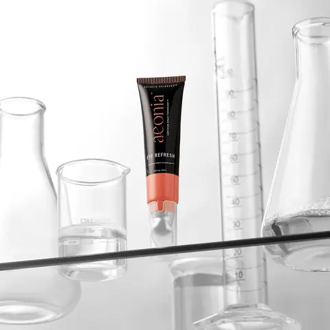 Aeonia Eye Refresh with Caffeine & Peptide, Shea Butter Eye Cream for Dark Circles & Puffiness