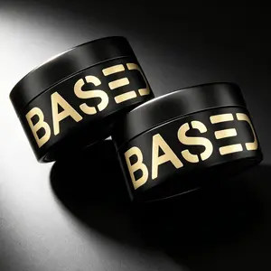 Based Bodyworks Pomade 3.04fl oz | Medium Hold & Medium Shine | Simple, Natural, Effective Texturizing, Frizz Control Styling Hair Care