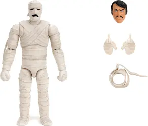 Jada Toys Scooby-Doo! Wave 1 Mummy of Ankha Action Figure – 1:12 Deluxe Scale Toys – 6" Tall, Fully Articulated, Collector Packaging