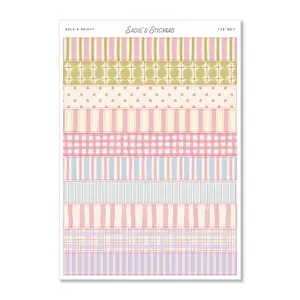 Bold & Bright • Scrapbook Washi Strips