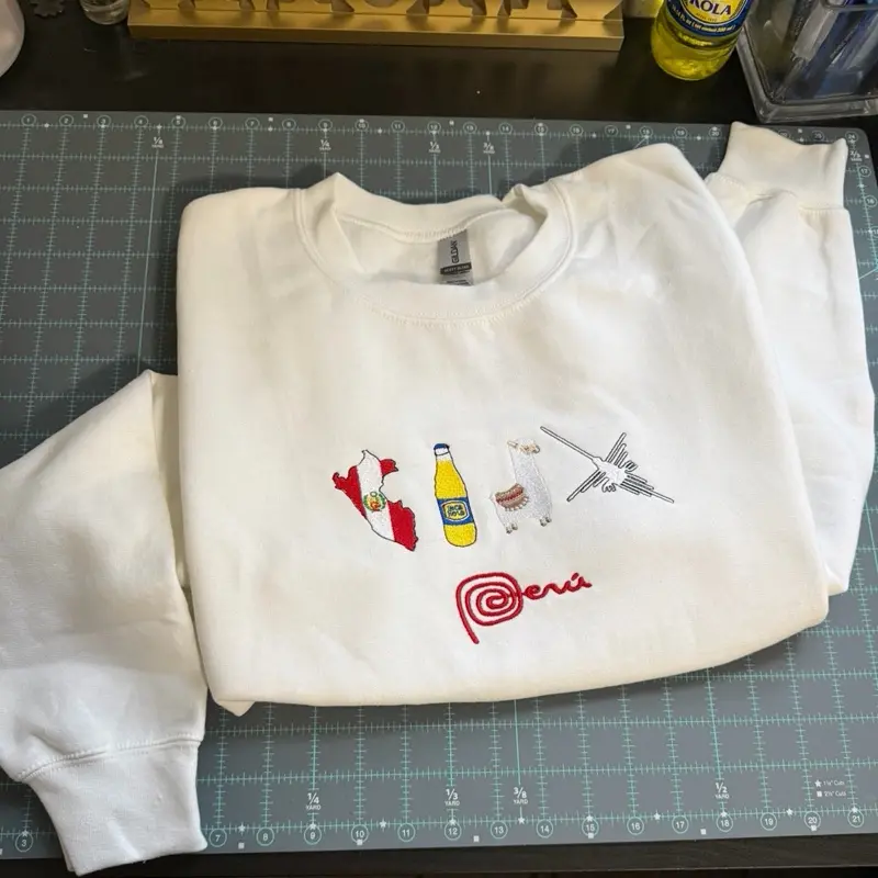 Peru Inka Embroidered Sweater