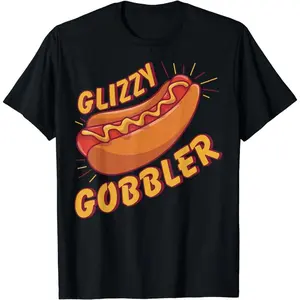 Cotton Short Sleeve Glizzy Gobbler T-Shirt for Men Women