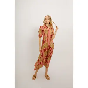 Luciana Tibet Dress Pink