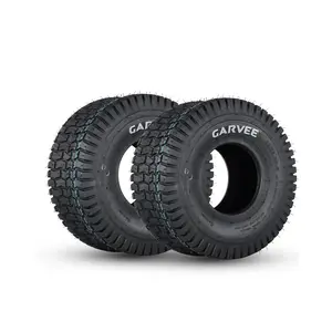 New Upgraded 2pcs 15x6.00-6 4PR 2 Pack 15x6.00-6 Lawn Mower Tires,15x6-6 NHS Off-Highway Tires, 15x6x6 Turf Tires Replacement for Riding Mower Garden Tractor Golf Cart Utility Vehicle,4PR Tubeless