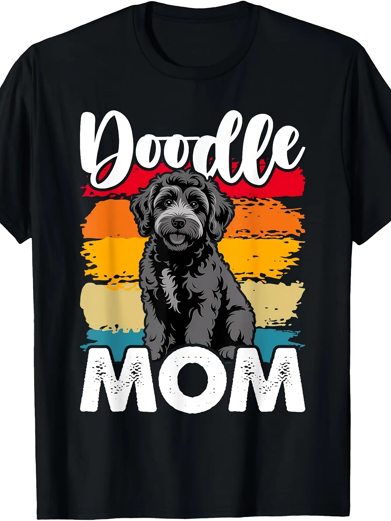 Black Doodle Mom Goldendoodle Owner Lover T-Shirt