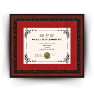 University of California Diploma Frame  Custom Mahogany 8.5x11 Certificate Display
