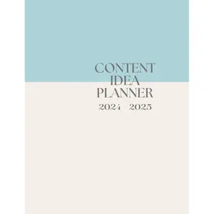 Vision Board Idea Planner 2024-2025 Paperback – January 26, 2024
