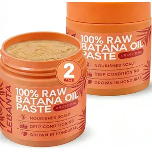 🔥 VIRAL Hair Growth Hack!100% Raw Batana Oil Paste (2-Pack)| Thick, Strong Natural Hair + Scalp Nourishment| Organic from Honduras