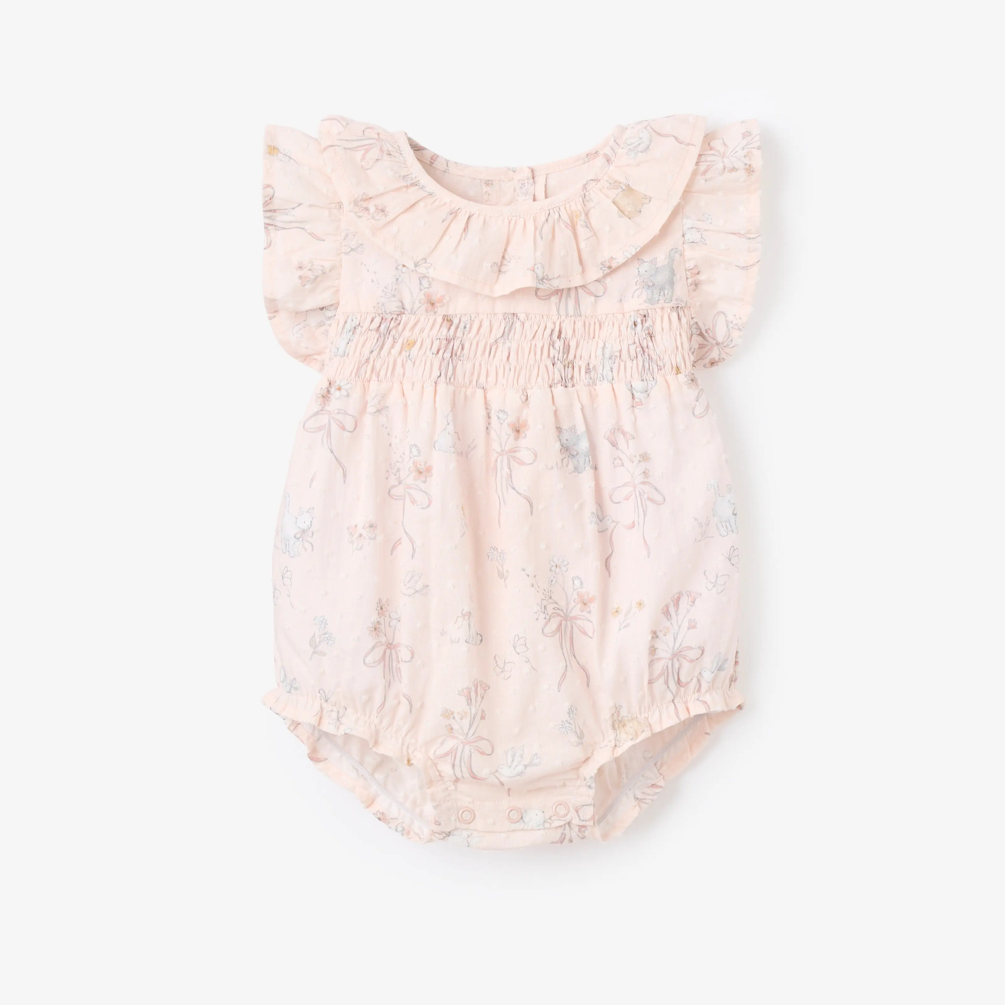 Fleur de Provence Smocked Bubble