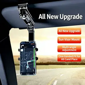 Ultra Stable Car Phone Holder | 1080° Rotatable Adjustable Vent Mount, Anti-Shake, Silent, Universal for All Cars & Phones