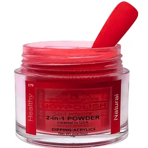 2in1 Notpolish OG179 Red Lotus 2oz Acrylic and Dipping Powder Nails