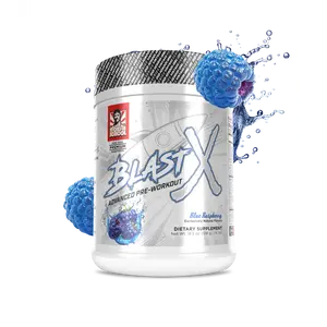 OLD SCHOOL LABS Blast X Advanced Pre-Workout Dietary Supplement with Blueberries for Fitness and Energy Boost
