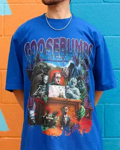 GOOSEBUMPS VINTAGE TEE SHIRT, GIFT FOR FAN, UNISEX SHIRT CREWNECK MADE IN USA