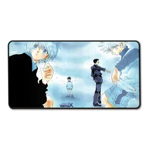 Extra Large Hunting anime Gaming Mousepad - Anti-Slip Rubber Base Nostalgic Anime Deskpad