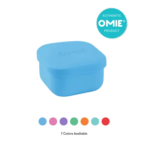 OmieSnack® 9.4 oz Silicone Snack Container with Leakproof Lid - TTS