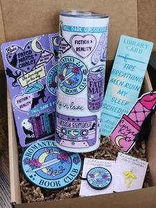 All-in-One Reader Box | Kindle Set, Tumbler & Bookmarks - Romantasy Set